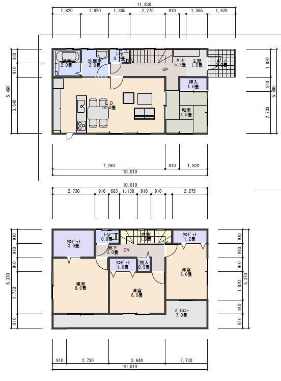 Building plan example (Perth ・ appearance). Building plan example Building price 16.5 million yen