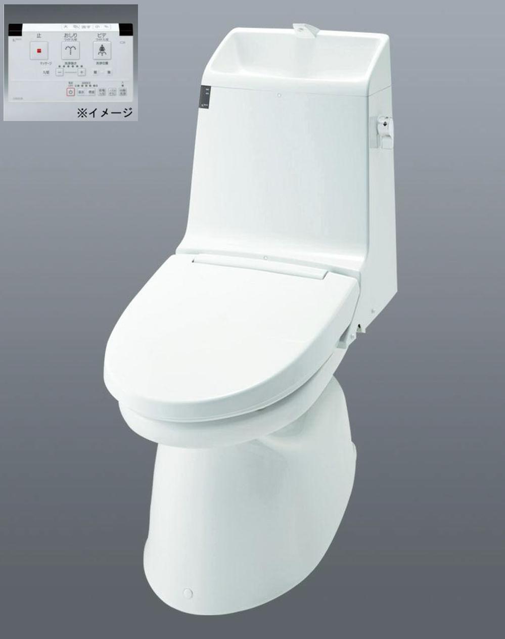 Toilet.  ・ Warm water washing heating toilet seat