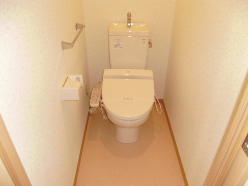 Toilet. Happy washing with toilet seat ☆