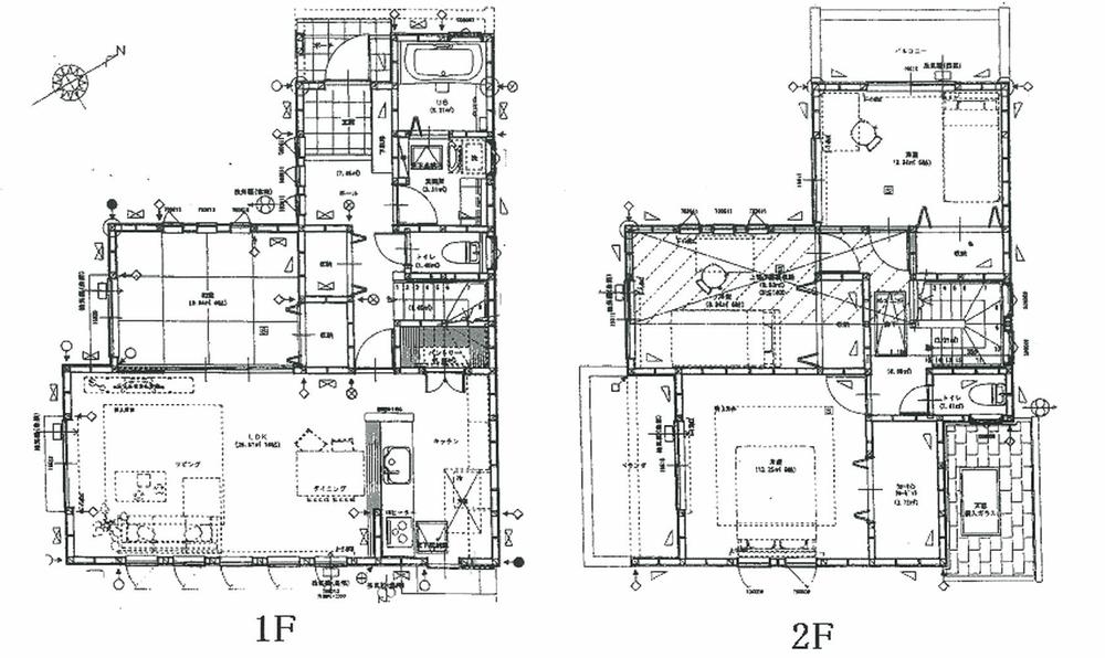 Floor plan. 31,630,000 yen, 4LDK, Land area 167.76 sq m , Building area 110.54 sq m