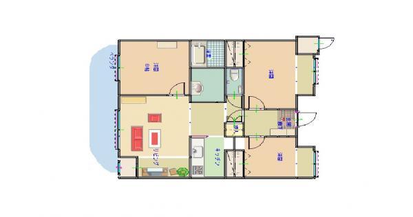 Floor plan. 3LDK, Price 17.8 million yen, Occupied area 70.92 sq m