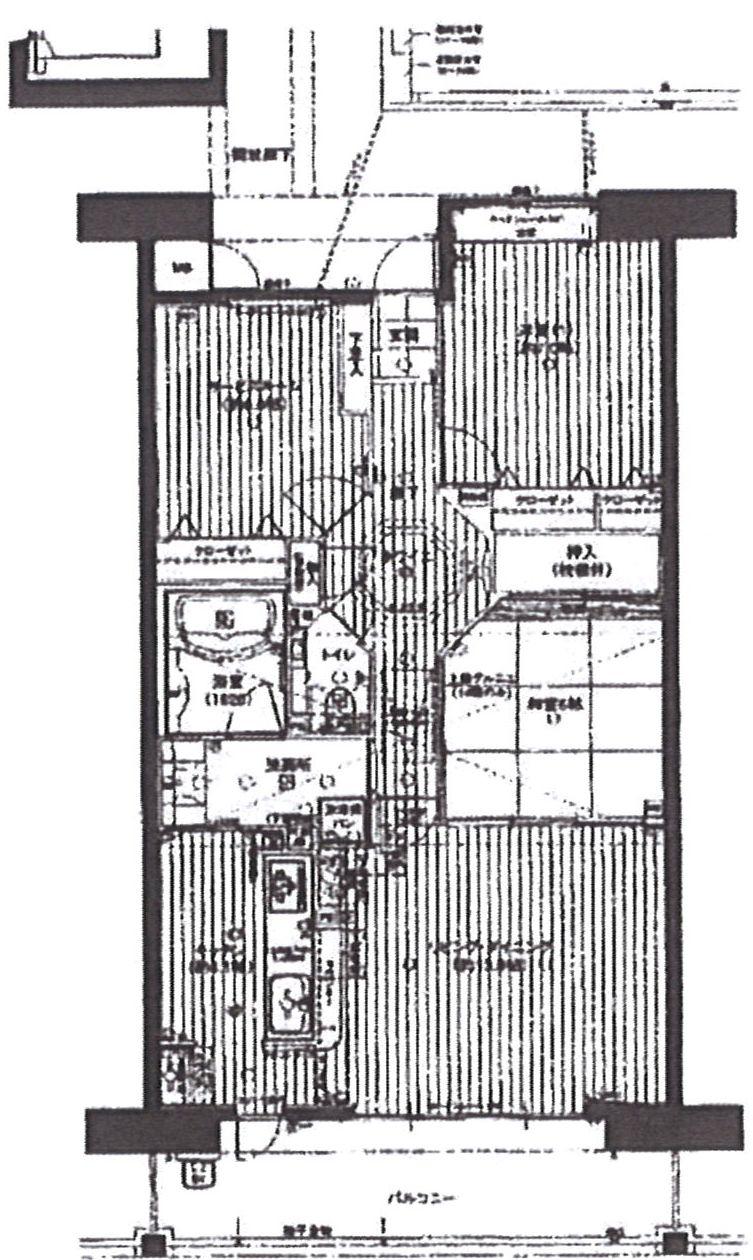 Floor plan. 3LDK, Price 22,900,000 yen, Occupied area 85.06 sq m , Balcony area 13.67 sq m floor plan
