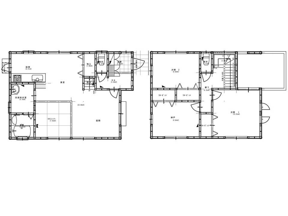 Floor plan. Price 28.5 million yen, 3LDK, Land area 125.46 sq m , Building area 101.85 sq m