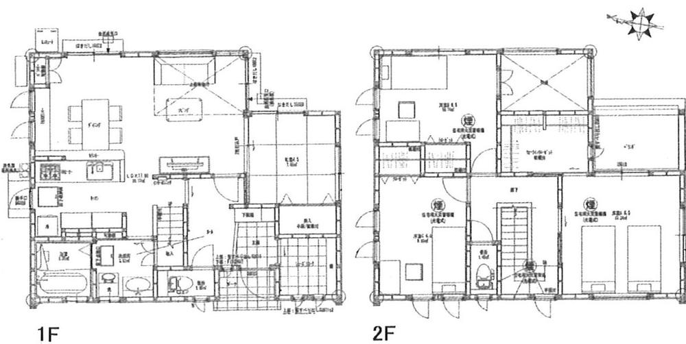 Floor plan. 30,800,000 yen, 4LDK, Land area 229.51 sq m , Building area 110.96 sq m