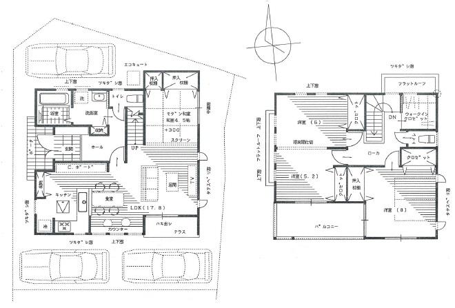 Floor plan. (1), Price 24.5 million yen, 4LDK, Land area 133.19 sq m , Building area 108.89 sq m