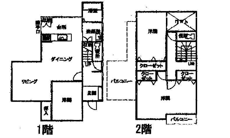 Floor plan. 24,900,000 yen, 3LDK, Land area 282.86 sq m , Building area 107.32 sq m