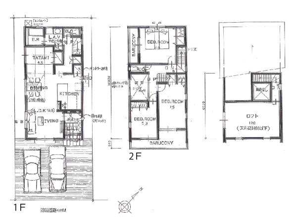 Floor plan. 29,900,000 yen, 4LDK, Land area 129.41 sq m , Building area 107.64 sq m