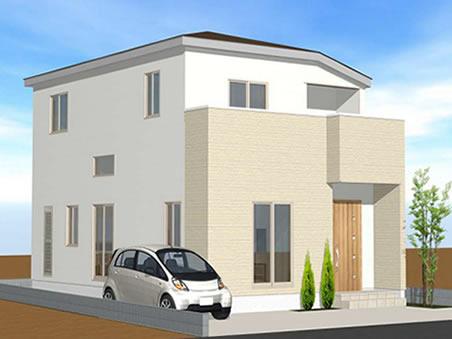 Building plan example / Storage well of the house 4LDK + atrium + walk-in closet / Building reference price 12.1 million yen