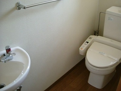 Toilet. There is hand-washing facilities
