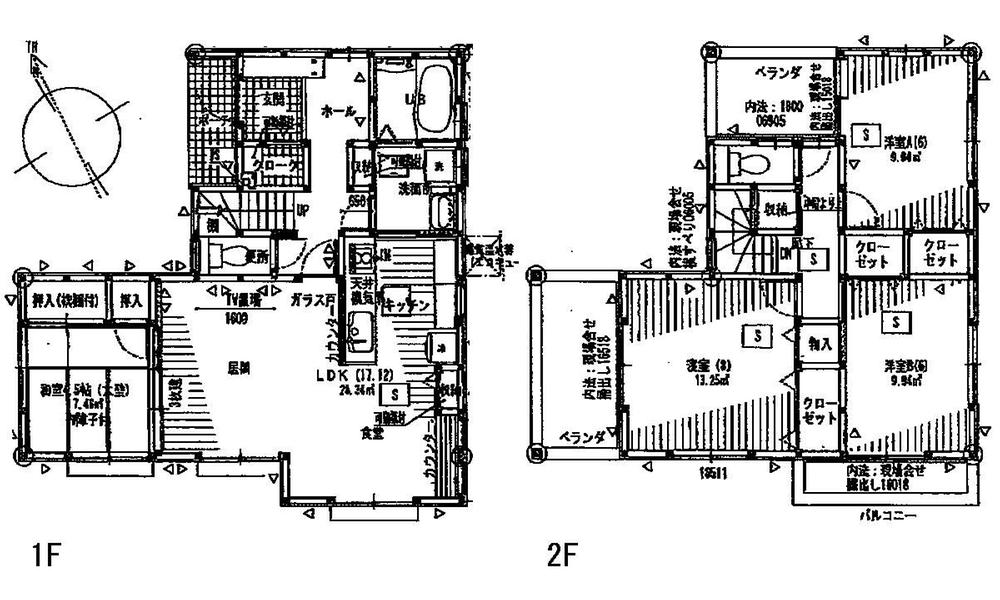 Floor plan. 27,800,000 yen, 4LDK, Land area 149.71 sq m , Building area 105.16 sq m