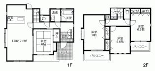 Floor plan. 25,300,000 yen, 4LDK, Land area 172.31 sq m , Building area 107.39 sq m