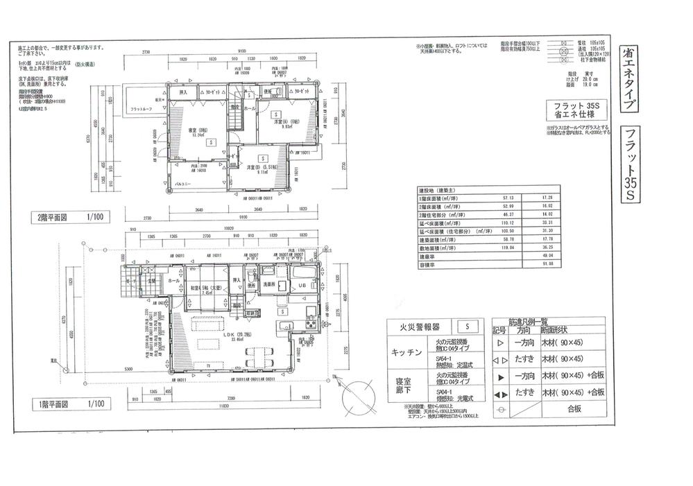 Floor plan. 31,900,000 yen, 4LDK, Land area 119.84 sq m , Building area 103.5 sq m