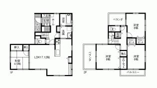 Floor plan. 27,800,000 yen, 4LDK, Land area 149.71 sq m , Building area 105.16 sq m