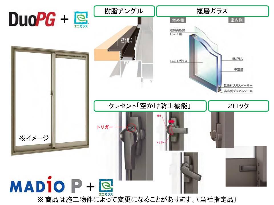 Construction ・ Construction method ・ specification. ● DuoPG
