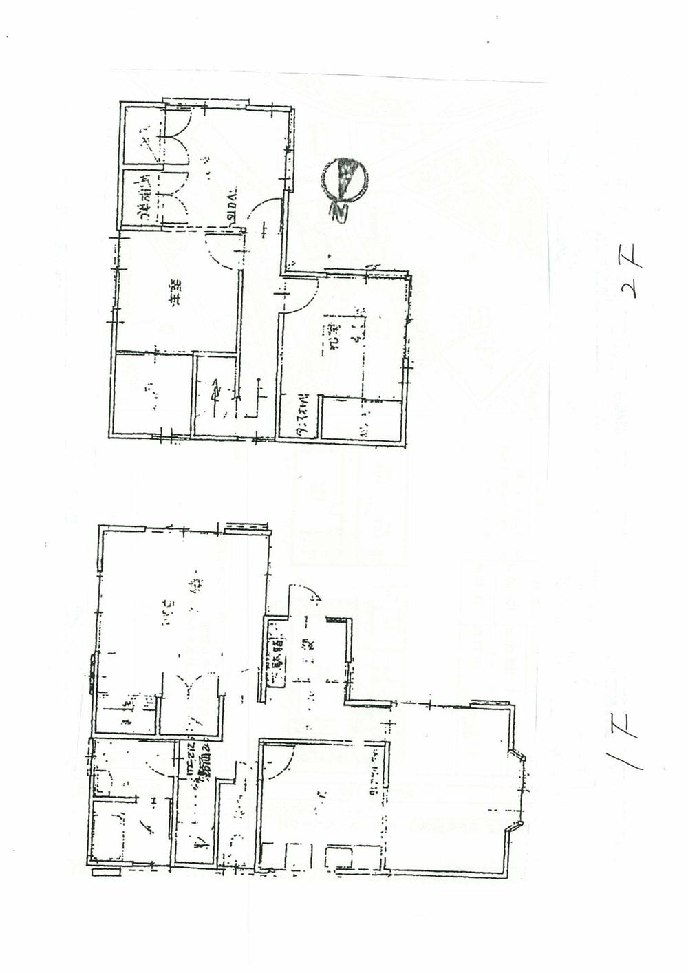 Floor plan. 5.8 million yen, 4LDK + S (storeroom), Land area 126.35 sq m , Building area 104 sq m