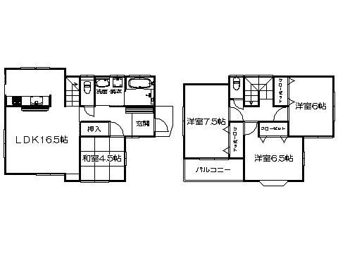 Floor plan. 28.8 million yen, 4LDK, Land area 106.02 sq m , Building area 99.77 sq m   ※ Floor Plan current state priority