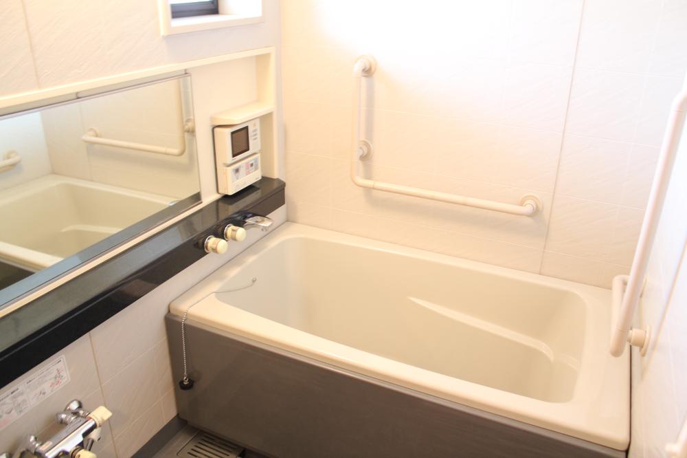 Bathroom. Bathroom with bathroom dryer.