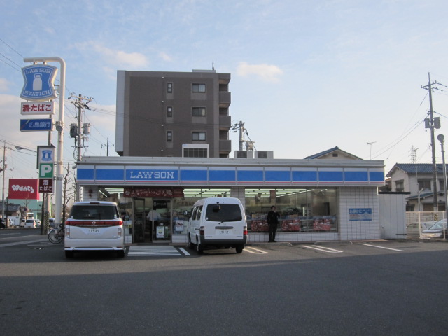 Convenience store. Lawson Hiroshima Higashihara 2-chome up (convenience store) 444m