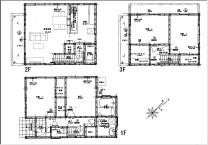 Floor plan. 27.5 million yen, 4LDK, Land area 101.12 sq m , Building area 103.5 sq m