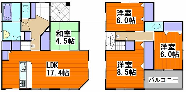 Floor plan. 31.5 million yen, 4LDK, Land area 236.5 sq m , Building area 112.29 sq m