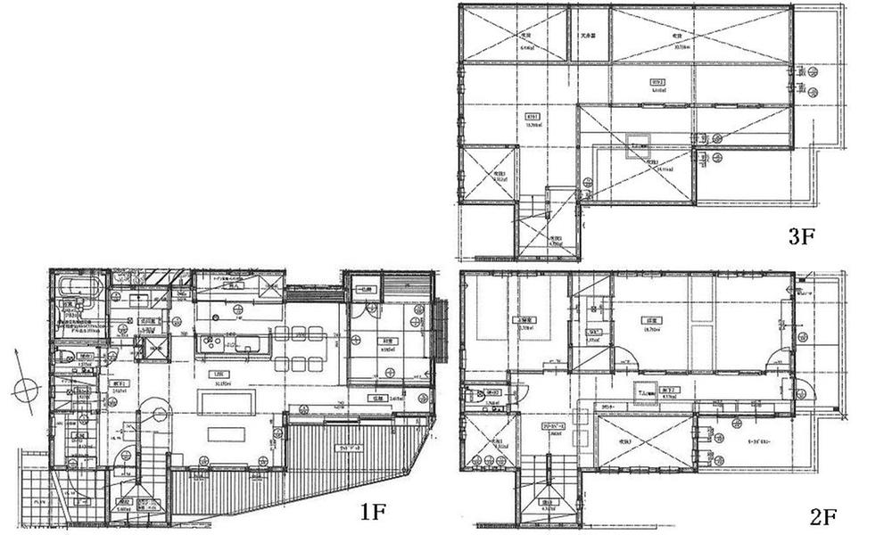 Floor plan. 51,800,000 yen, 3LDK + S (storeroom), Land area 196.28 sq m , Building area 127.24 sq m