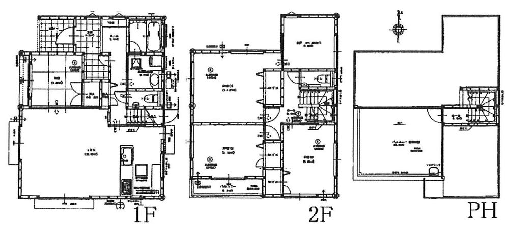 Floor plan. 30,800,000 yen, 4LDK + S (storeroom), Land area 147.23 sq m , Building area 111.37 sq m
