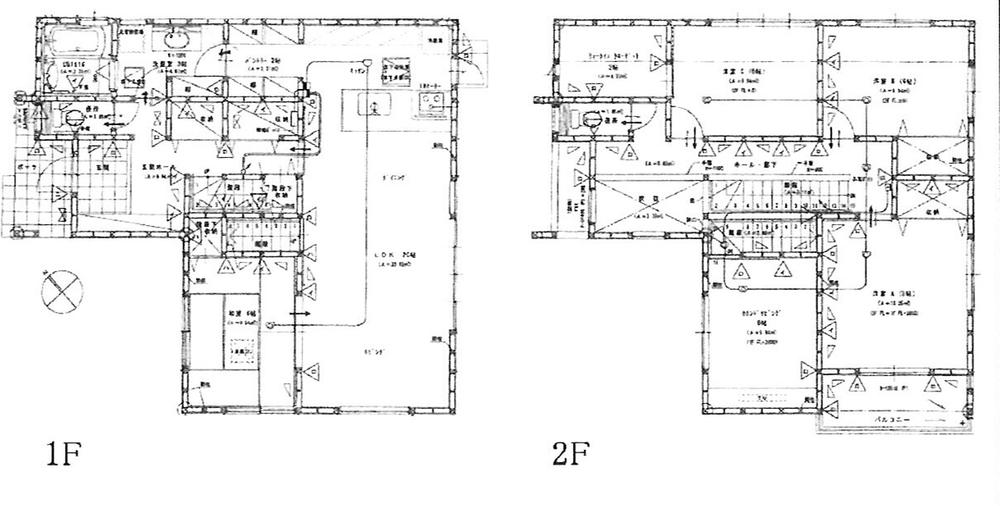 Floor plan. 36,800,000 yen, 5LDK + 2S (storeroom), Land area 185.39 sq m , Building area 144.49 sq m