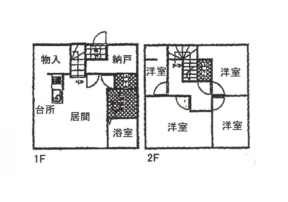 Floor plan. 17.6 million yen, 4LDK + S (storeroom), Land area 174.14 sq m , Building area 98 sq m