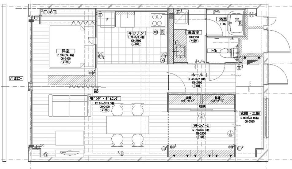 Floor plan. 1LDK + S (storeroom), Price 14.9 million yen, Occupied area 68.83 sq m , Balcony area 8.25 sq m