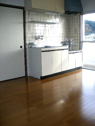 Kitchen. Bright south-facing kitchen