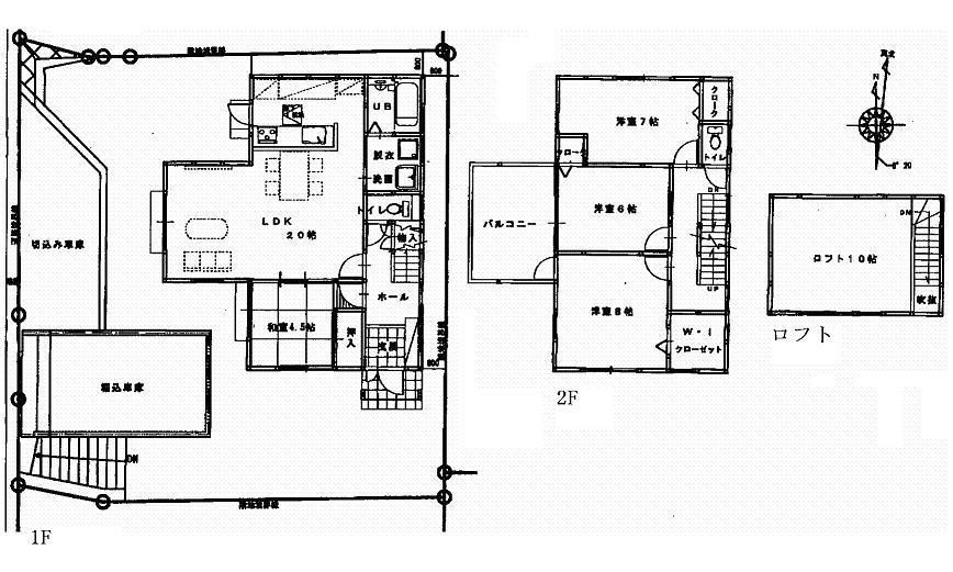 Floor plan. 26,800,000 yen, 4LDK, Land area 188.91 sq m , Building area 115.93 sq m   10 Pledge of loft room Yes