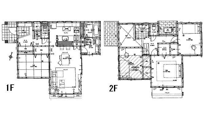 Floor plan. 25,900,000 yen, 4LDK, Land area 171.38 sq m , Building area 110.33 sq m   Finished already