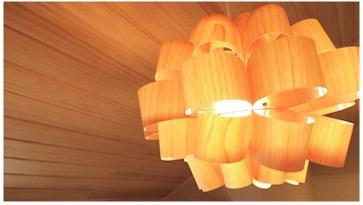 Other introspection. Children's room lighting ・ Gradient ceiling