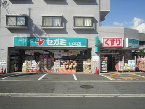 Drug store. Drag Segami 1155m until Yamamoto shop