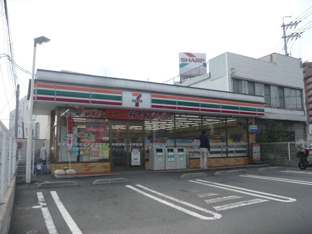 Convenience store. Seven-Eleven Nishihara 2-chome up (convenience store) 280m