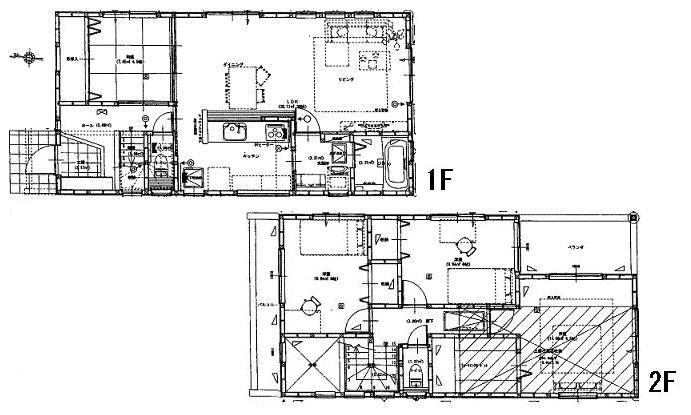 Floor plan. 27,800,000 yen, 4LDK, Land area 151.22 sq m , Building area 109.3 sq m   4LDK attic storage + WIC