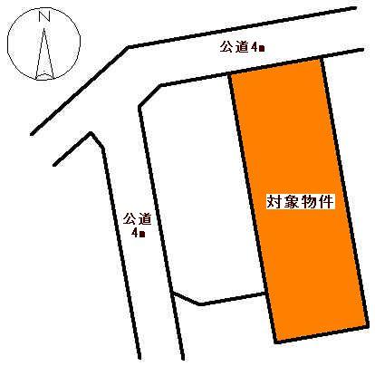 Compartment figure. Land price 9.3 million yen, Land area 162.55 sq m