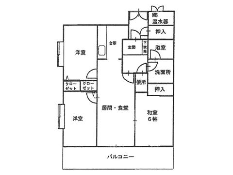 Floor plan. 3LDK, Price 12.9 million yen, Footprint 68.2 sq m , Balcony area 11.83 sq m
