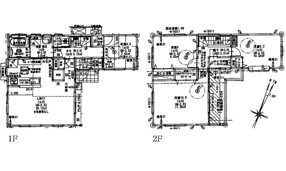 Floor plan. 27,800,000 yen, 4LDK, Land area 108.13 sq m , Building area 103.01 sq m