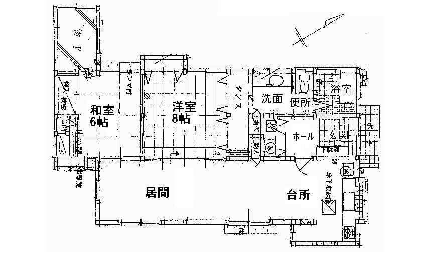 Floor plan. 12 million yen, 2LDK, Land area 228.07 sq m , Building area 83.9 sq m 1F  19LDK  6 sum  8 Hiroshi