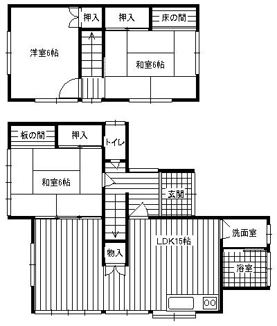 Floor plan. 11.8 million yen, 4DK, Land area 137.89 sq m , Building area 79.48 sq m