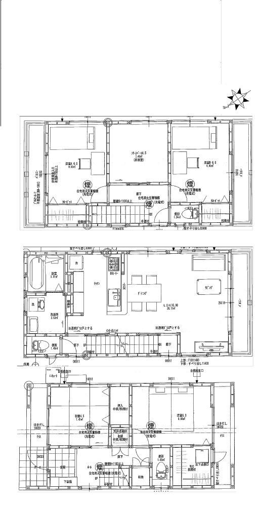 Floor plan. 35,100,000 yen, 4LDK, Land area 111.78 sq m , Building area 111.78 sq m