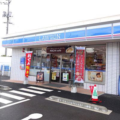 Convenience store. 881m until Lawson Hiroshima Yamamoto seven-chome