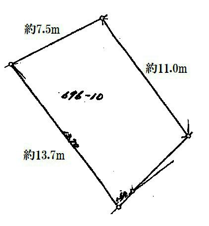 Compartment figure. Land price 16 million yen, Land area 95.75 sq m