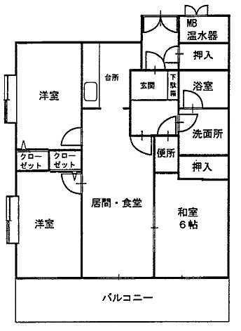 Floor plan. 3LDK, Price 12.9 million yen, Footprint 68.2 sq m , A wide balcony area 11.83 sq m south ~ It has become to have veranda because "per yang is outstanding.
