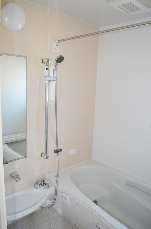 Bathroom. With bathroom heating dryer