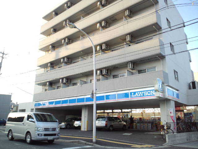 Convenience store. Lawson Hiroshima Nishihara eight-chome up (convenience store) 304m