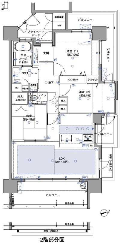 Floor: 3LDK, occupied area: 73.12 sq m, Price: 30,535,400 yen ~ 34,032,600 yen