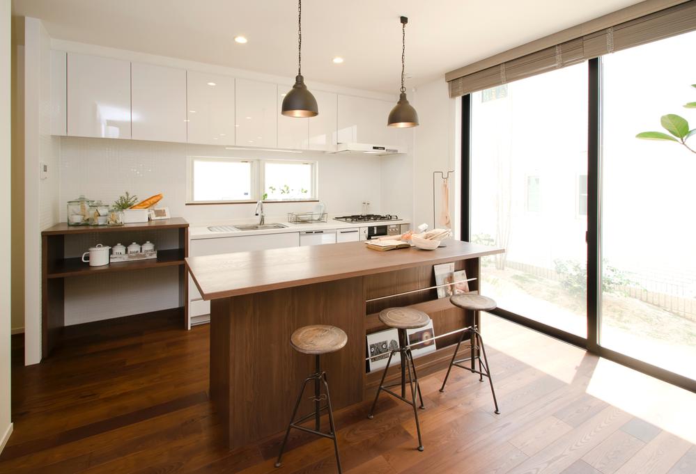 Model house photo. dining