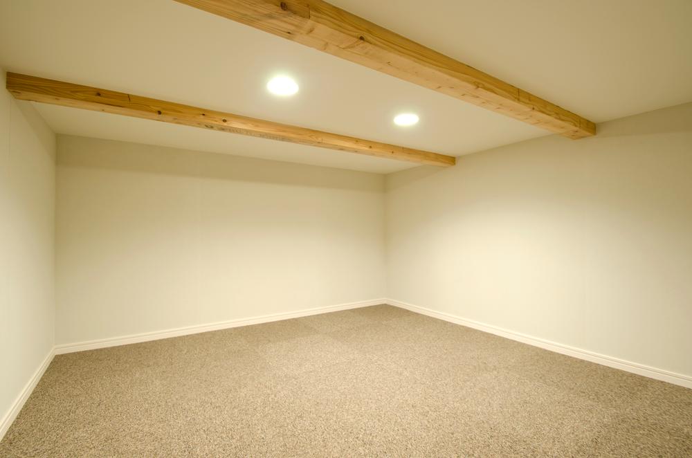 Model house photo. Attic storage